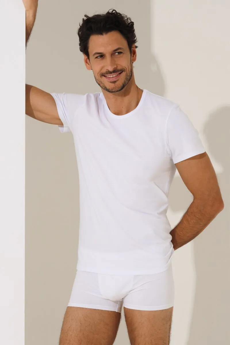 031010 HERMES T-Shirt Men - White