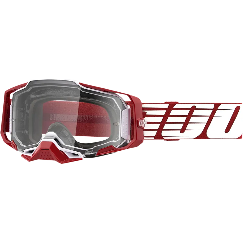 100% Armega Clear Lens  Goggles