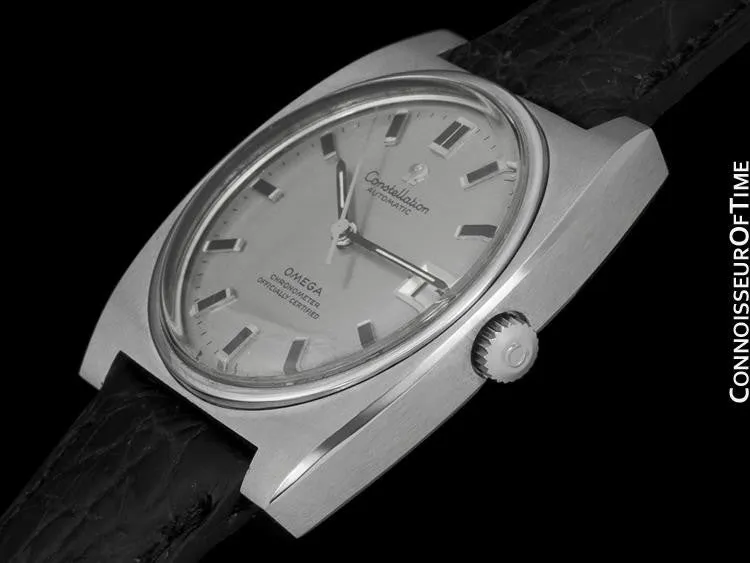 1969 Omega Constellation Vintage Mens Watch,  Automatic, Date - Stainless Steel