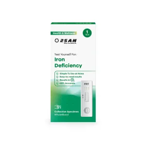 2san iron deficiency self test kit —— 1 test