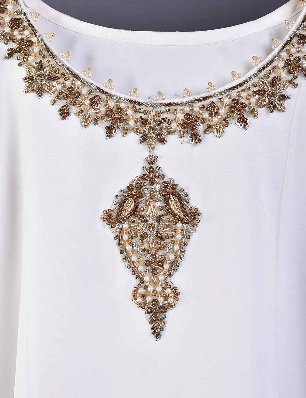 3 Pc Full Stitched Formal Wear Party Dress (NS0-1)