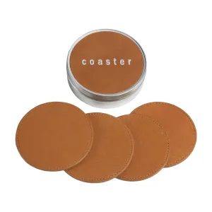 4 Coasters with Tin Box