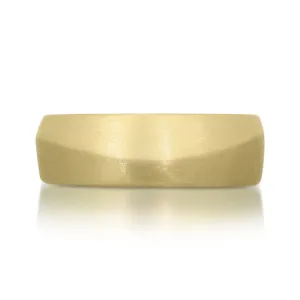7.5mm Hand Carved 14k Band