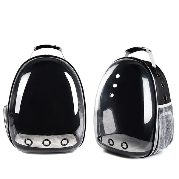 8 Colors High Quality Carrying Clear Pet Carrier Backpack Outdoor Travel Walking Waterproof Breathable Space Capsule Puppy Backpack