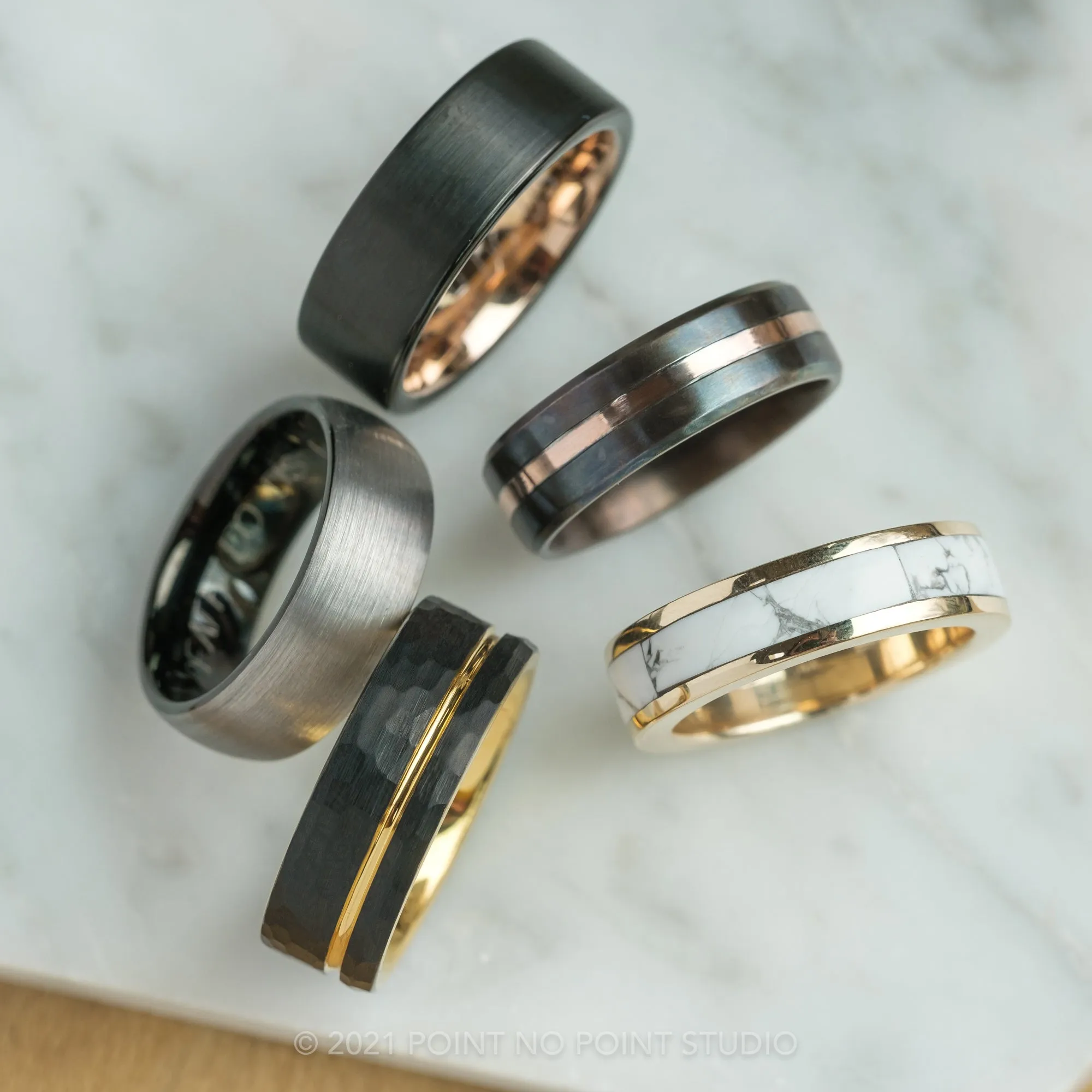 8mm Tungsten Men's Ring