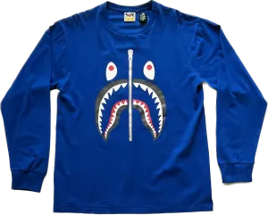 A Bathing Ape Zipper Head Shark Long Sleeve