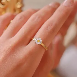 Adjustable Ring – Timeless Gold Plated with Elegance