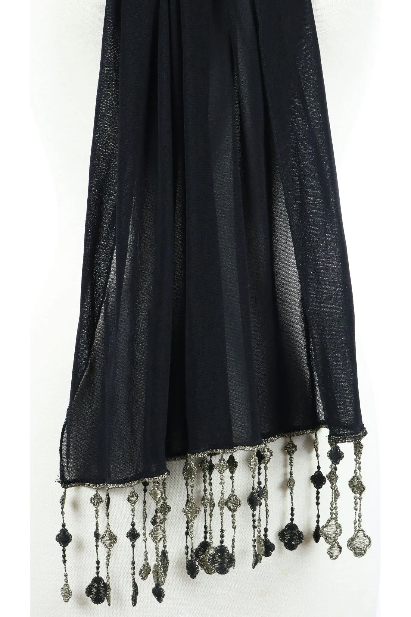 AIDA Long And Wide Sheer Shawl Stole Wrap Cover