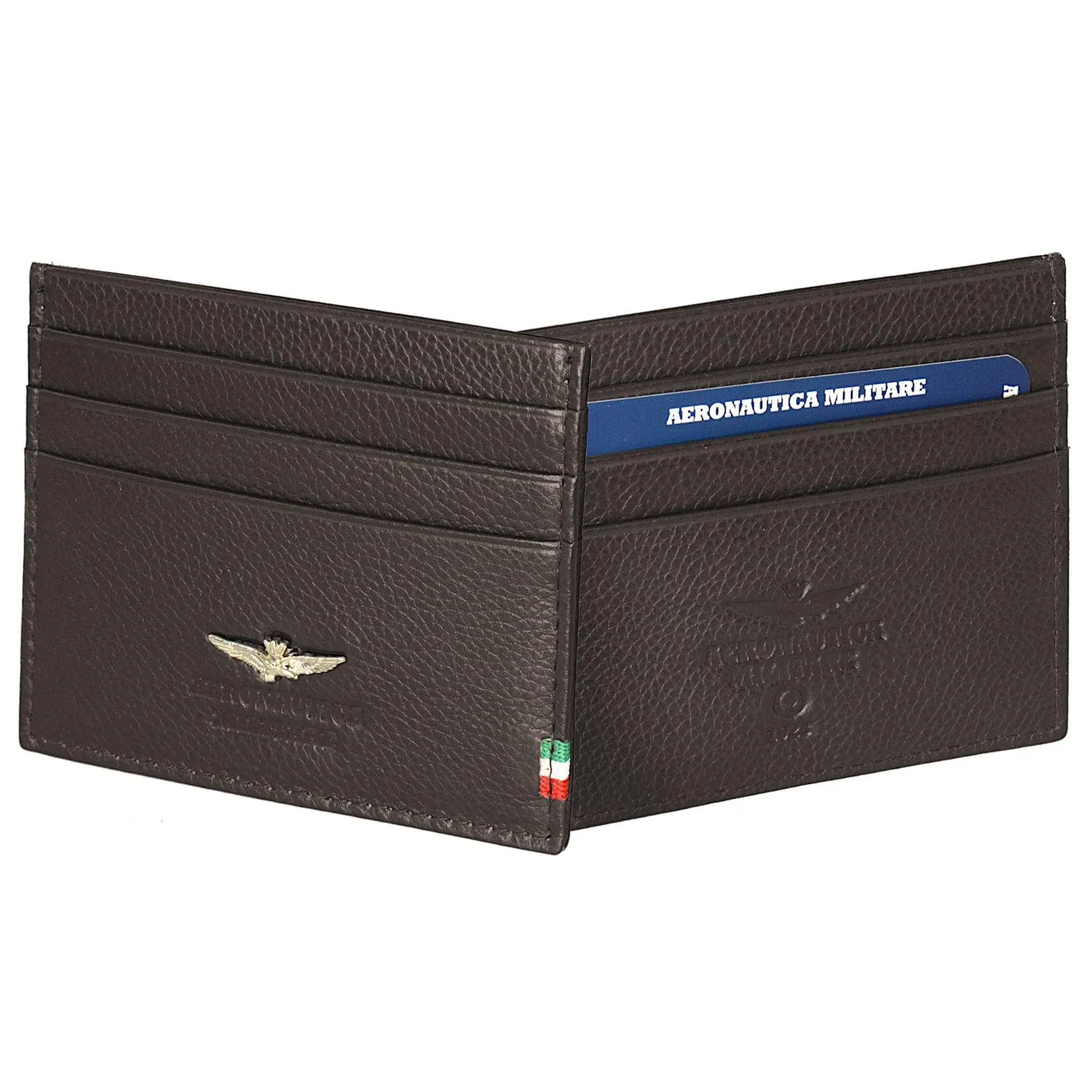 Air Force Military Credit Credit Flag Leather in AM106-MO leather