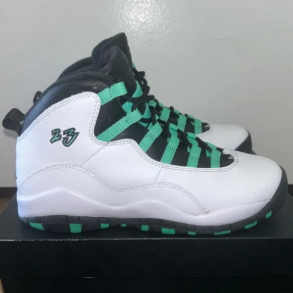 AIR JORDAN 10 RETRO 30TH GG VERDE - SIZE 6Y