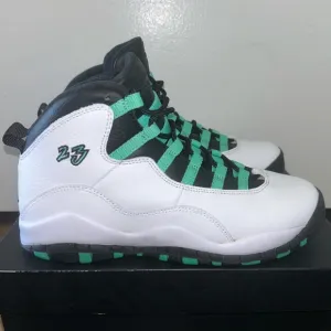 AIR JORDAN 10 RETRO 30TH GG VERDE - SIZE 6Y