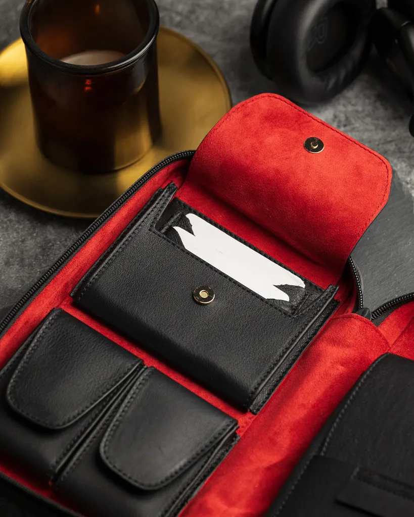 Alcantara Black Label Carry Humidor