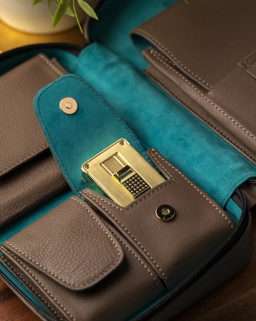 Alcantara Black Label Carry Humidor