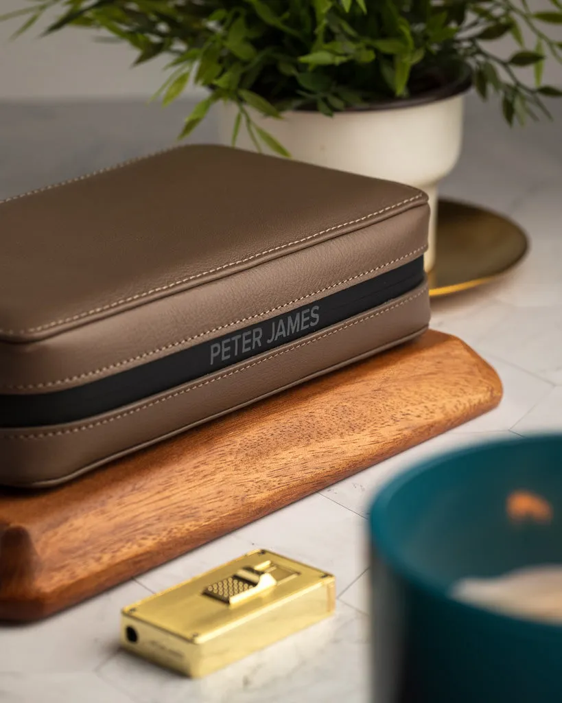 Alcantara Black Label Carry Humidor