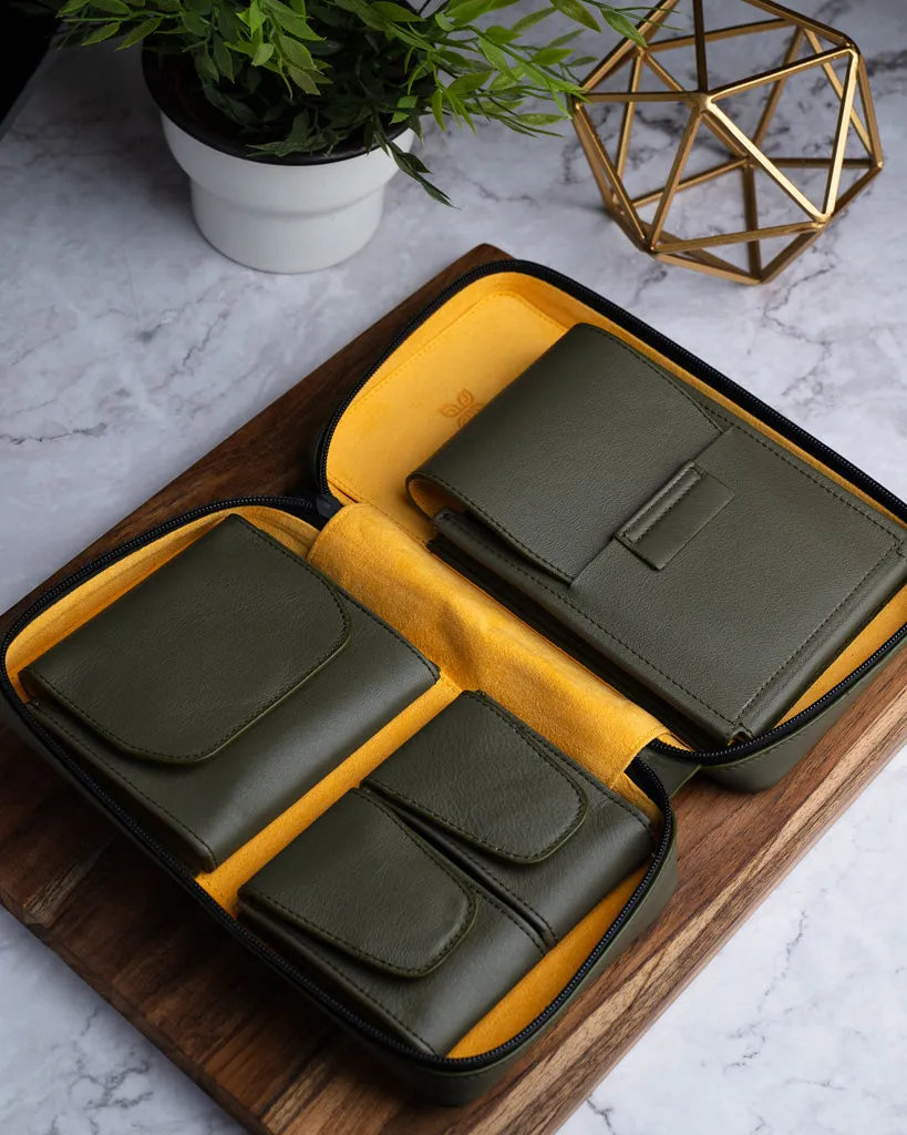 Alcantara Black Label Carry Humidor