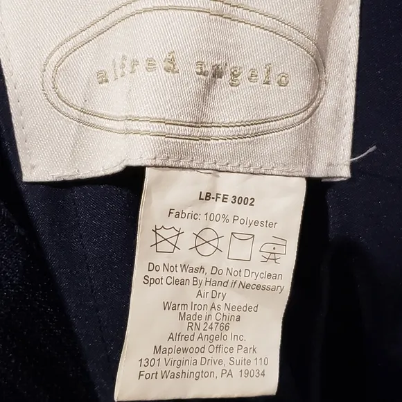 Alfred Angelo Long Dress Sz M
