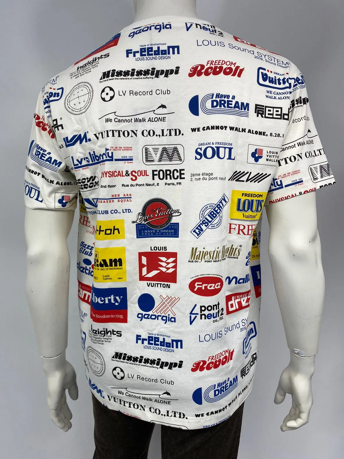 Allover Logos Printed T-Shirt