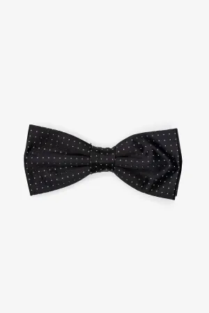 Alvajee | Fine Pin Dot Silk Bow Tie