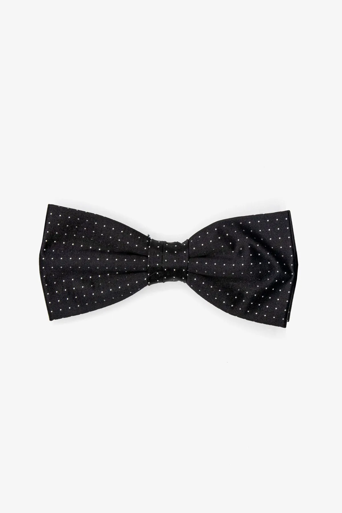 Alvajee | Fine Pin Dot Silk Bow Tie