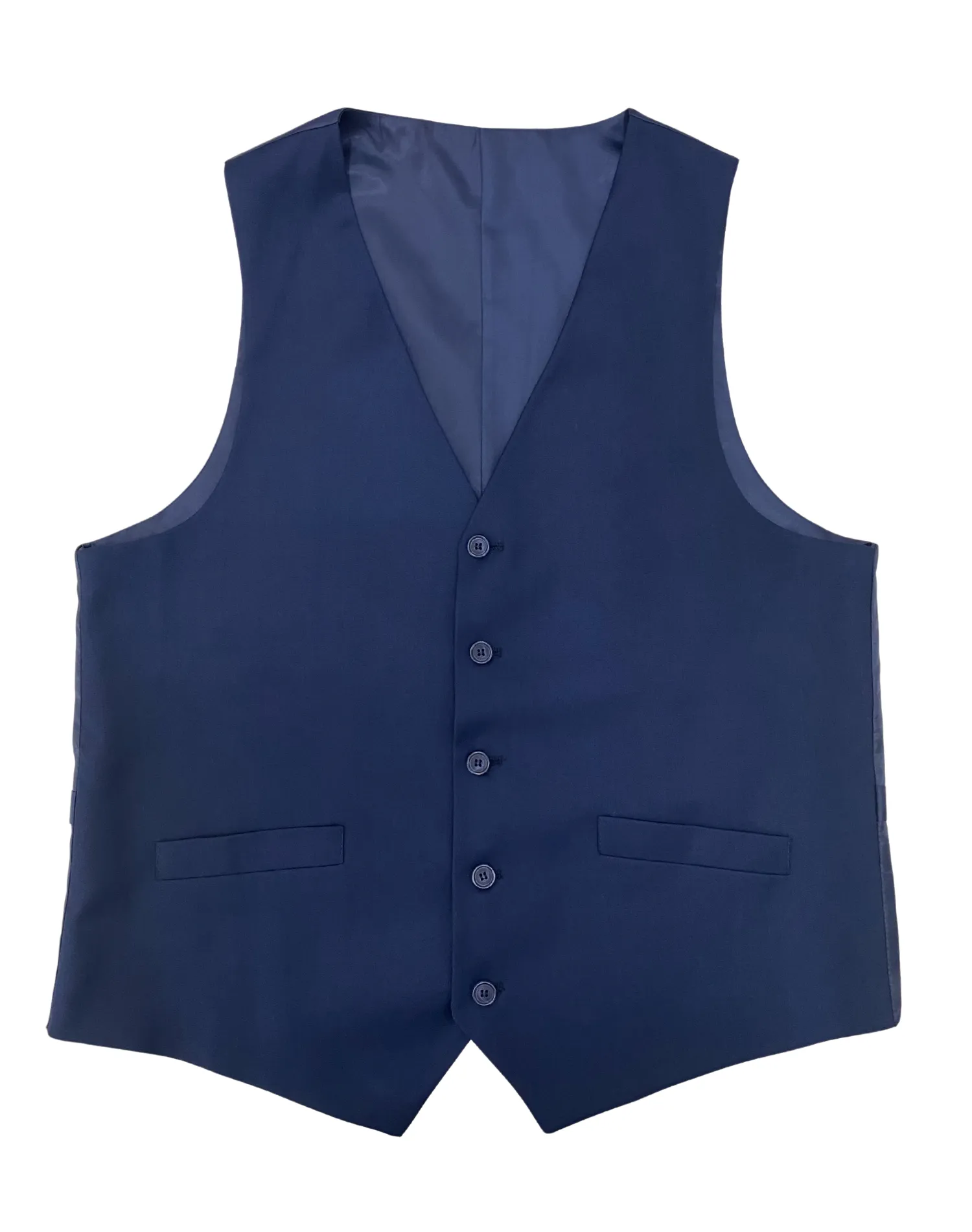 Angelo Rossi Performance Stretch Vest - Navy Blue