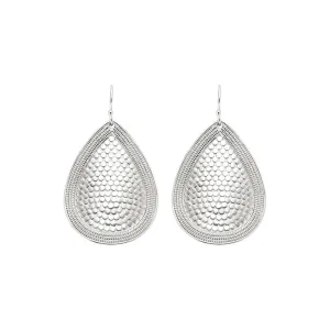Anna Beck Teardrop Earrings - Silver
