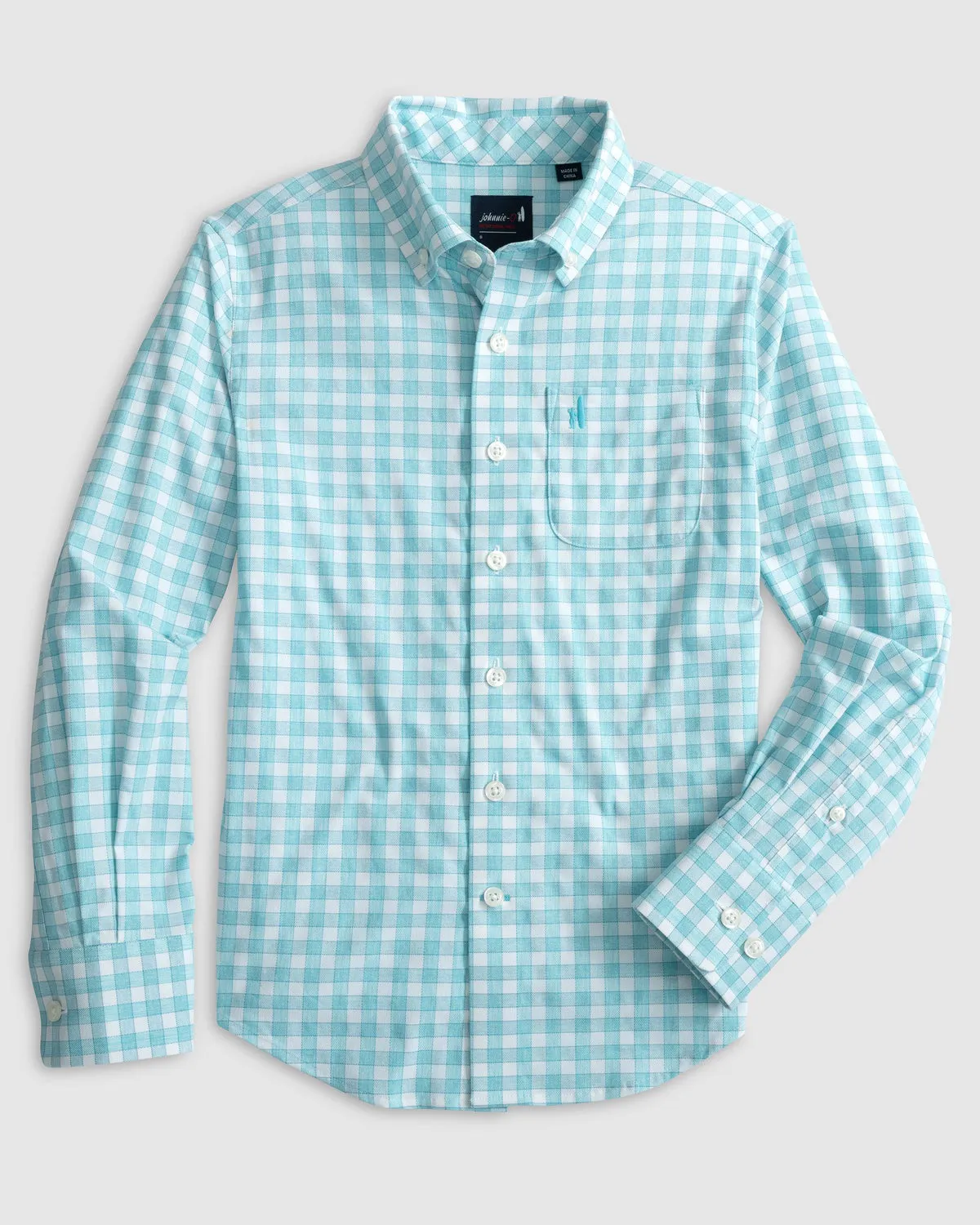 Ashworth Jr. Performance Button Up Shirt