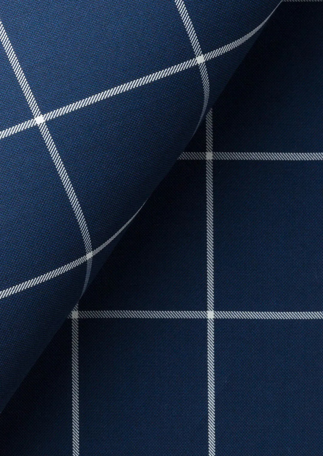 Astor Oxford Blue Windowpane Suit