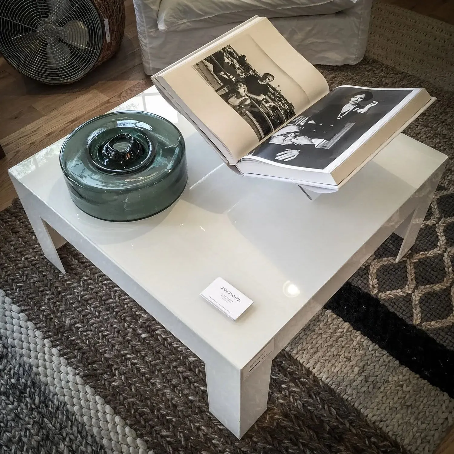 Atlantis Low Glass Coffee Table