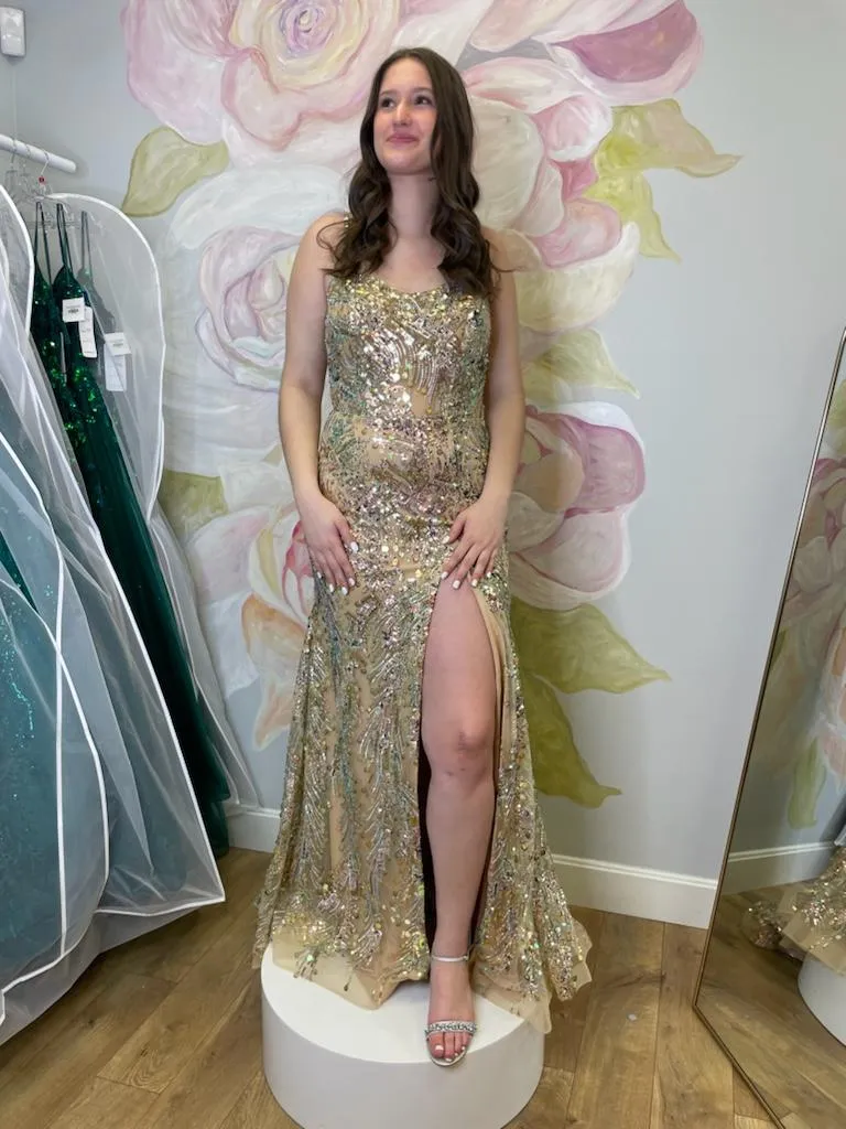 Ava Nude/Gold 40043