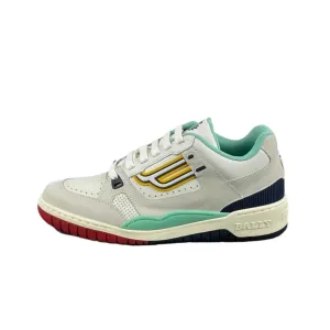 Bally Kuba Caraibic Leather Low Top Sneakers