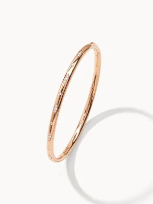 Bangle GYPSY 'Diamond Pavé' 16 cm 18K rose gold