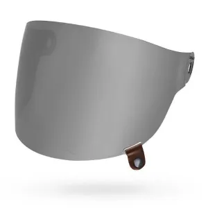 Bell Shield Bullitt Flat, Brown Tab - Silver Iridium