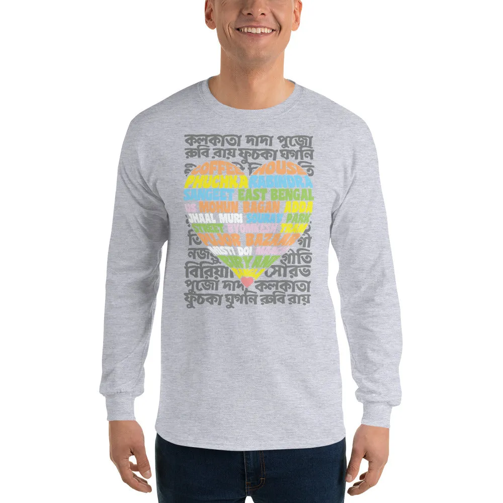 Bengali Ultra Cotton Long Sleeve T-Shirt - Bangla Love