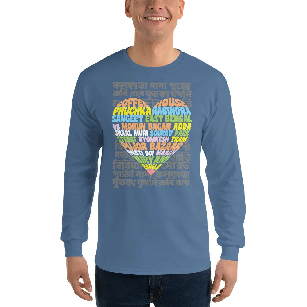 Bengali Ultra Cotton Long Sleeve T-Shirt - Bangla Love