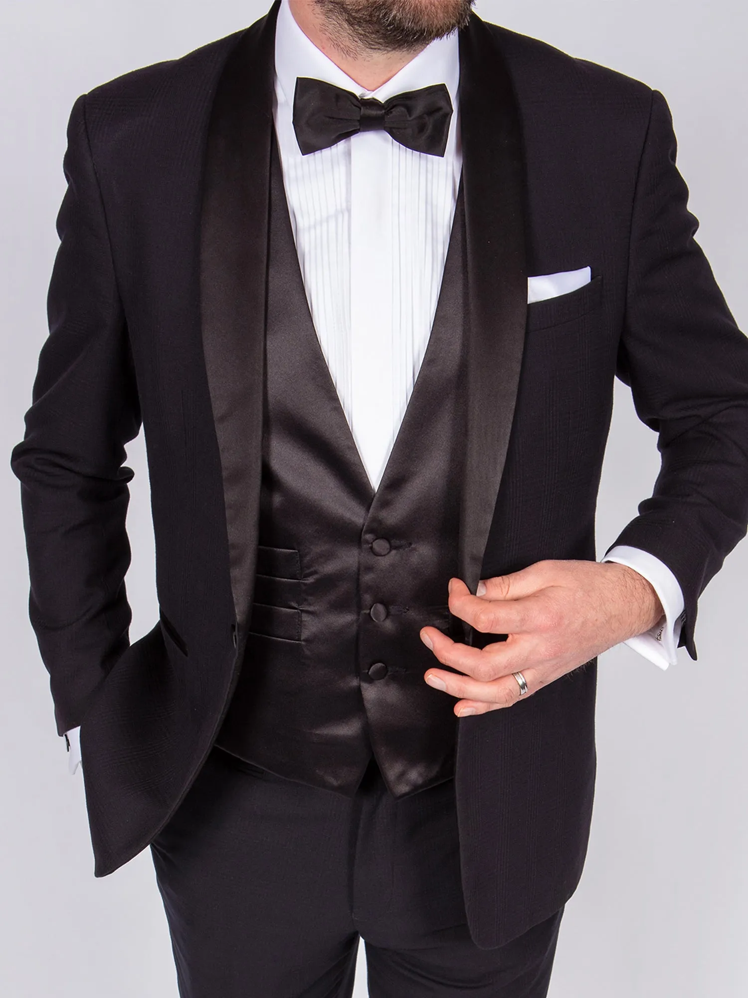 Black Check Tux