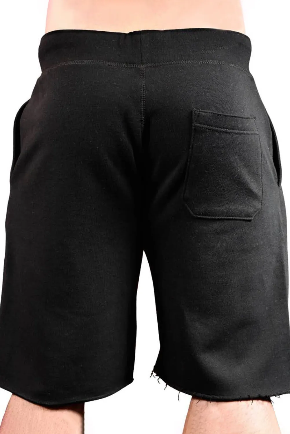 Black COFFEE Skeleton Graphic Men's Casual Shorts