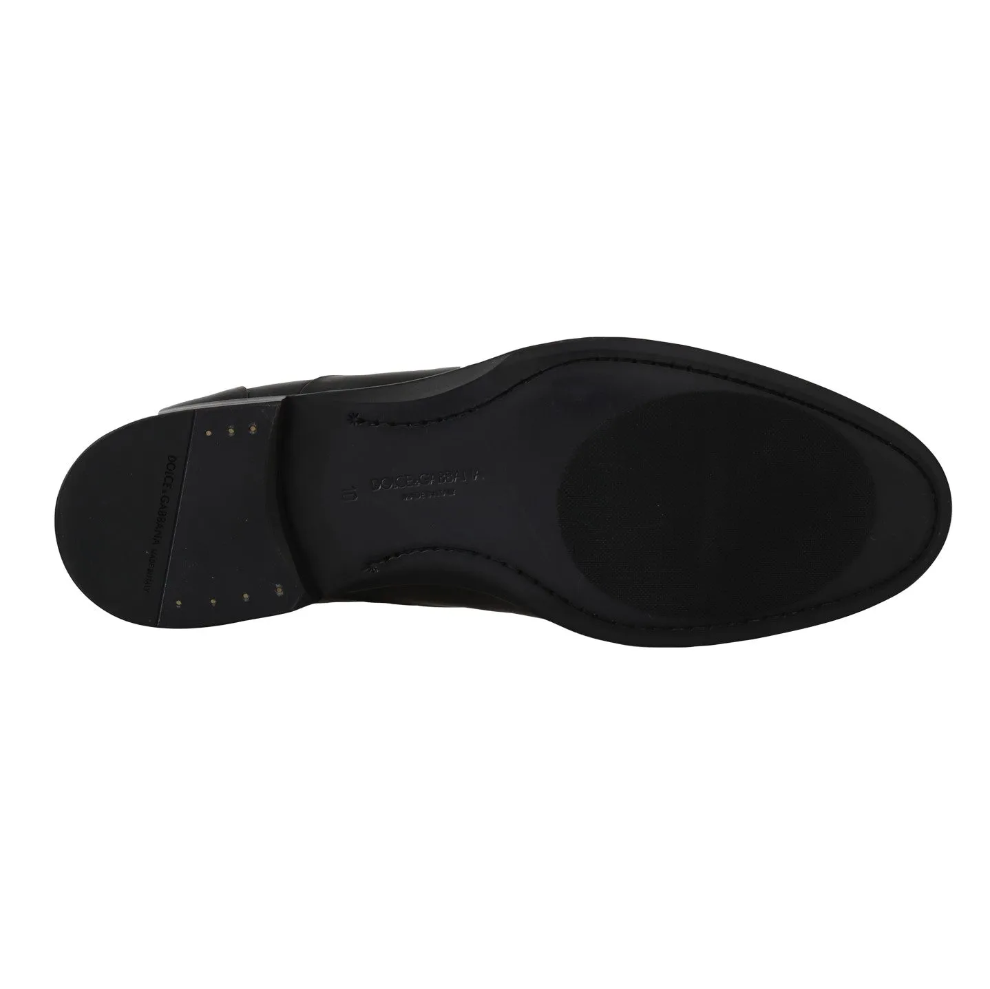 Black Leather Derby Dress Formal Shoes