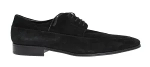 Black Leather Dress Lace Up Formal Shoes