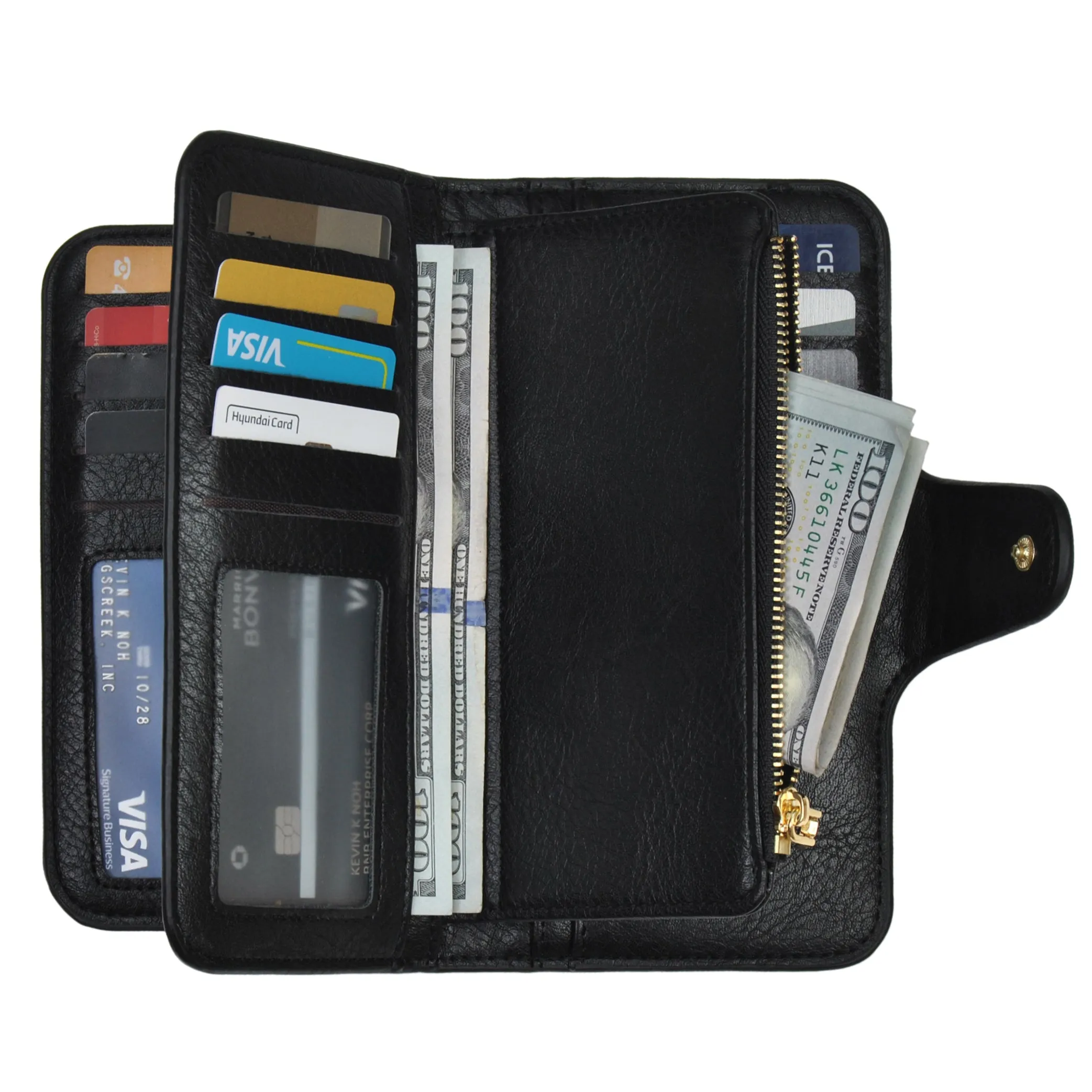 Black NGIL Trifold Wallet