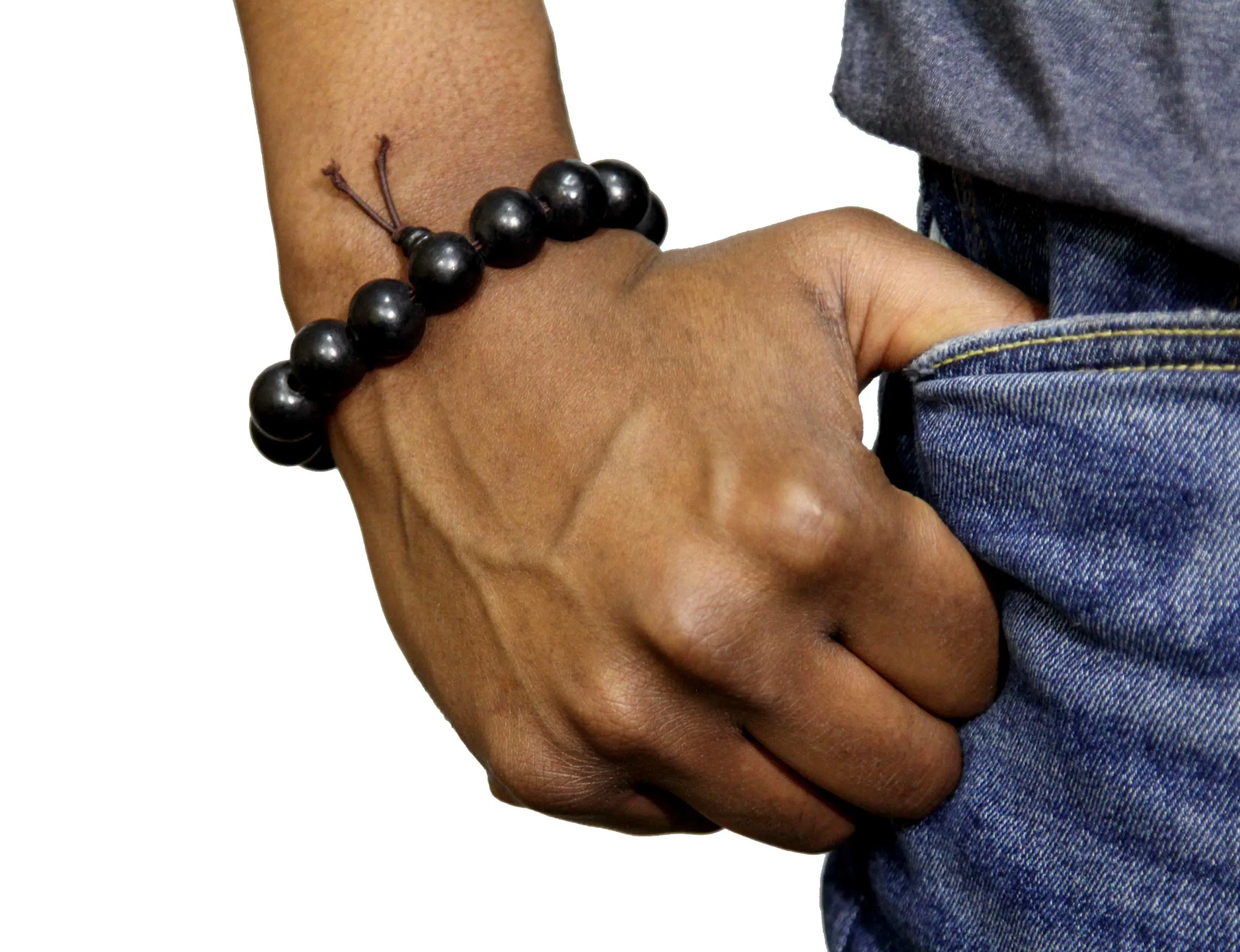 Black Wood Bracelet