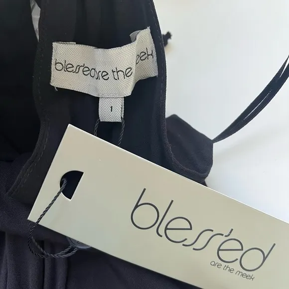 Blessed are the Meek - Black Mini Dress with Sequins Size 1 (US size 2-4) New!