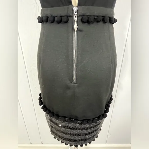 Blessed are the Meek - Black Mini Dress with Sequins Size 1 (US size 2-4) New!