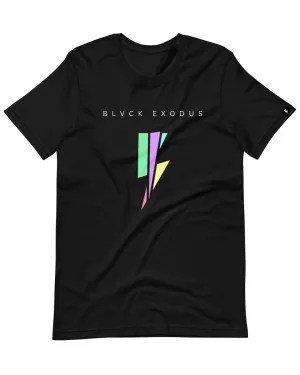 Blvck Exodus Retro Lightning Bolt Black Shirt