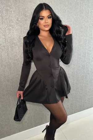 BOSSED UP BLAZER DRESS