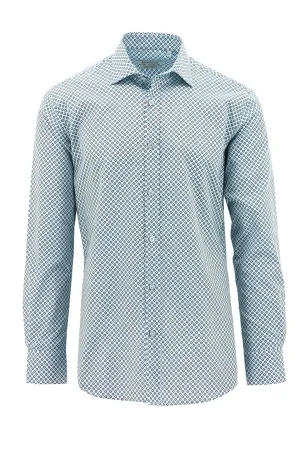 Boston Liberty Casual Diamond Print Shirt