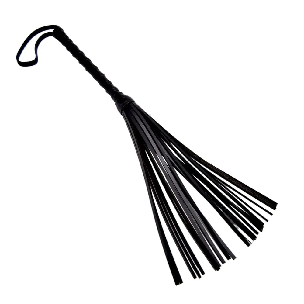 BOUND Leather Flogger Whip with Adjustable Intensity and Soft Leather Materials