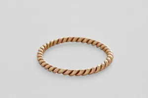 Braided Gold Band
