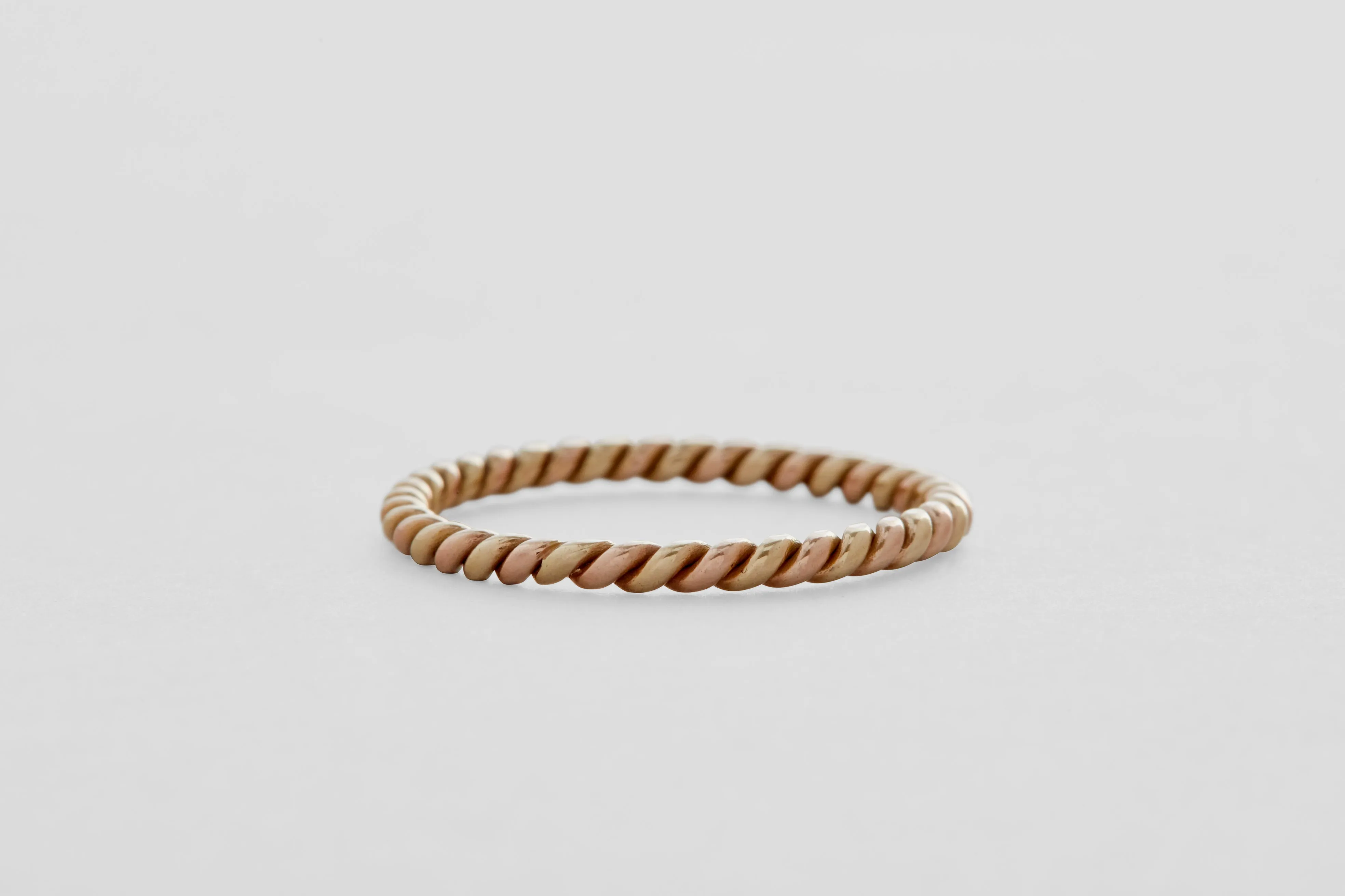 Braided Gold Band