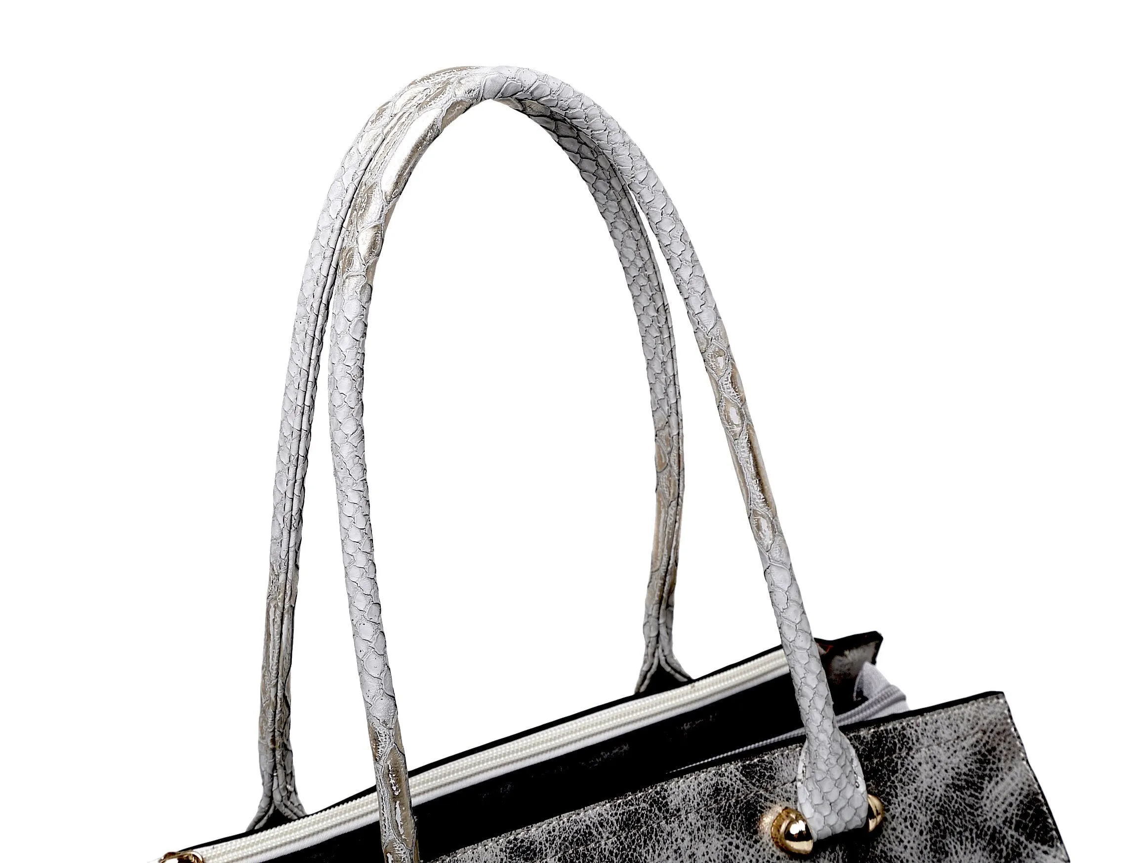 Brangio Silver Elegance Heart Tote