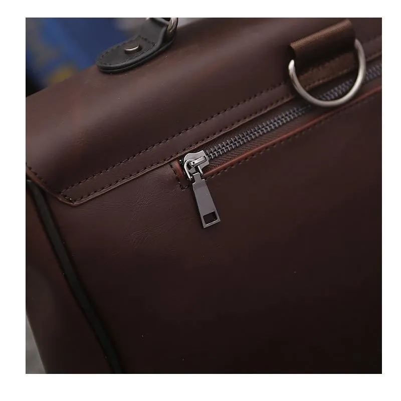 Briefcase | Messenger Bag <br> Genuine Leather